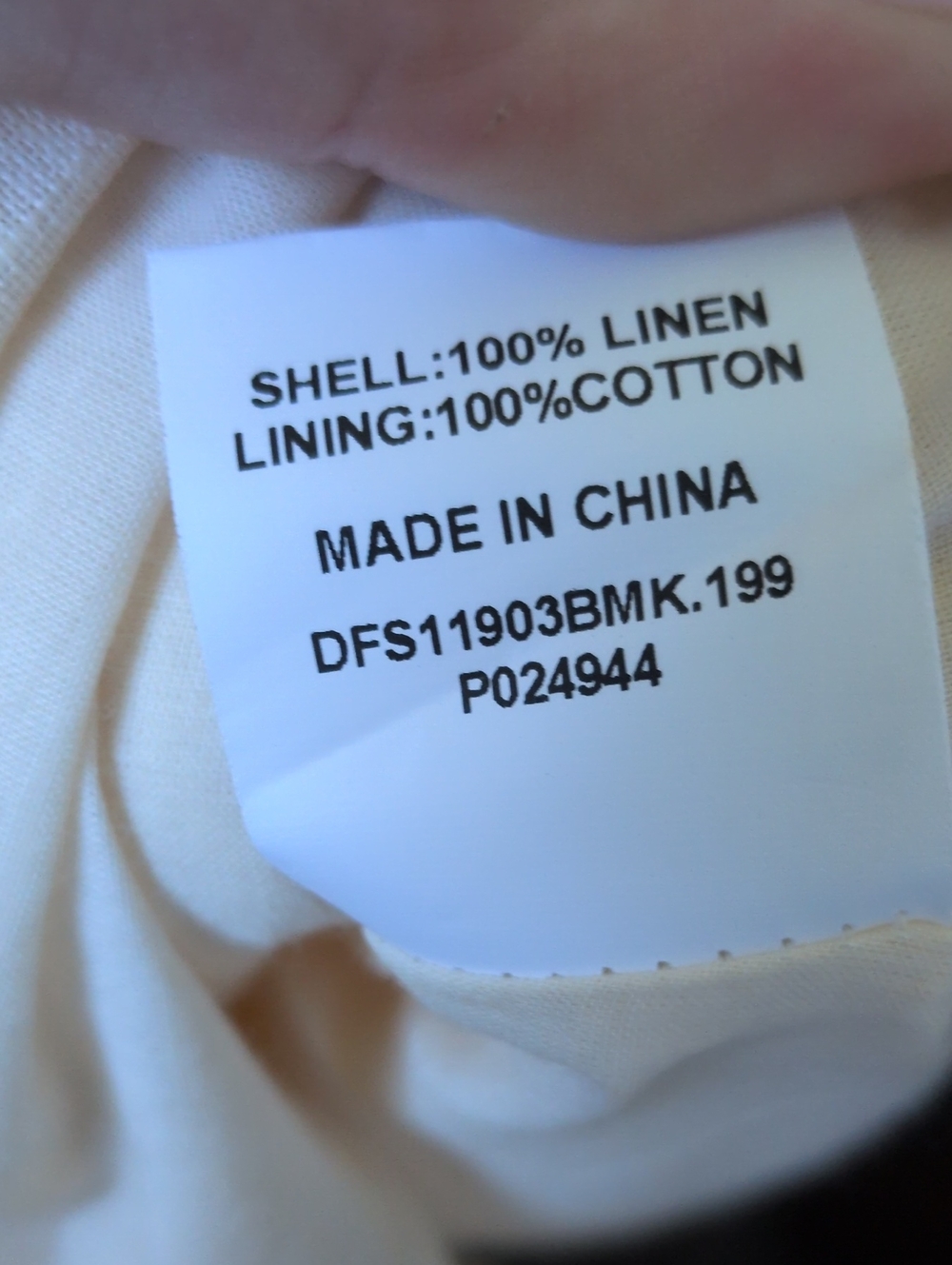✨Elena Buttermilk Linen Maxi Dress Size Us 12 - Picture 10 of 10